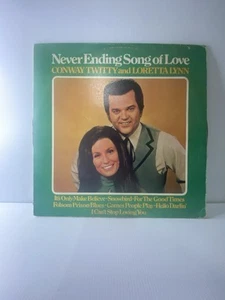 CONWAY TWITTY & LORETTA LYNN Never Ending Song Of Love - Vinyl / Record - Picture 1 of 1