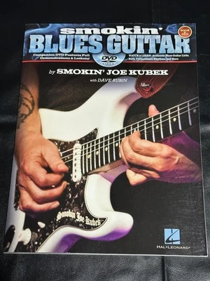 PERFECT CONDITION - Smokin' Blues Guitar Sheet Music Lessons Book & DVD - Image 1 of 4