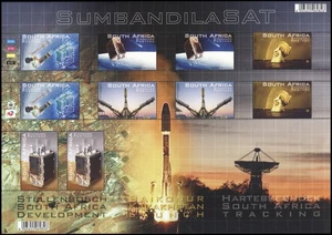 South Africa 2011. Sumbandila Sat (MNH OG **) Miniature Sheet - Picture 1 of 1