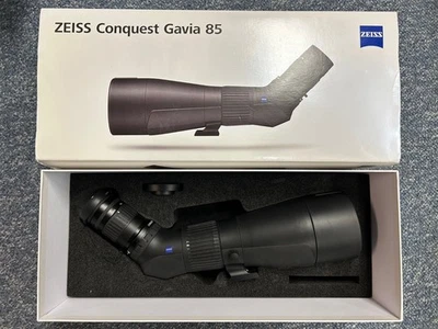 Zeiss Conquest Gavia 85 Spotting Scope with 30-60x Eyepiece in Box - Excellent - Image 1 of 4