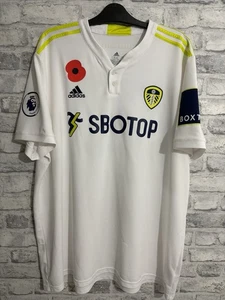 Camiseta de Fútbol Leeds United Retro 2021 2022 Poppy Remembrance Clásica Adidas - Imagen 1 de 7