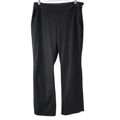 Eileen Fisher Pants Womens 6P Wool Blend Charcoal Black  - Image 1 of 4