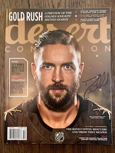 ¡FIRMADO! PÓSTER DE LA REVISTA DORADA KNIGHTS DE LAS VEGAS AUTOGRAFIADO 2018 - Imagen 1 de 3