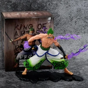 Anime One Piece Roronoa Zoro Action Figure Toy Doll Decoration Collection Boxed - Picture 1 of 7