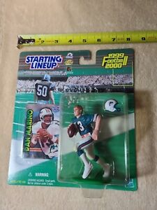 Starting Lineup 1999 DAN MARINO with TRADING CARD - Miami Dolphins - VGC