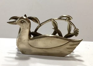 Vintage PENCO Brass Duck Letter / Napkin Holder - Picture 1 of 3