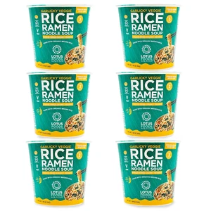 Lotus Foods Organic Garlicky Veggie Rice Ramen Noodle Soup - Ramen Noodles, Cup - Picture 1 of 12