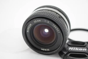 [ MINT ] Nikon Ai Nikkor 20mm f4 Wide Angle F Mount MF Lens From Japan - Picture 1 of 4