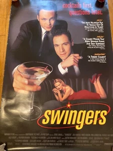 Swinger doppelseitiges einblattiges Filmposter 27 x 40 SAMMLERSTÜCK! ROLLED - Bild 1 von 6