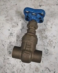 Nibco S-113 3/4" 125 SWP 200 WOG FNPT x FNPT Bronze Absperrschieber NEU! - Bild 1 von 1