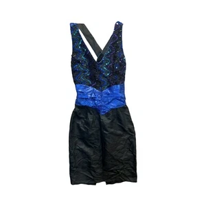 VTG DEADSTOCK w/ TAGS GUNNE SAX Jessica McClintock 1980s Prom Dress Party 9/10 - Picture 1 of 7