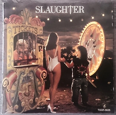 SLAUGHTER - STICK IT LIVE (1991) CD  CHRYSALIS RECORDS  TOCP-6626 (JAPAN) - Bild 1 von 4