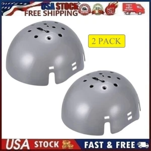 2Pcs Bump Cap Insert ABS Baseball Hard Hat for Head Protection Plus, Grey - Picture 1 of 13