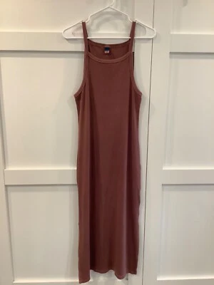 Old Navy Girls Brown Long Shift Dress Size Large - Image 1 of 4