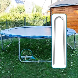 6x Schweres Trampolin U-förmige Metall-Windstäbe Torheringe Zelt-Bodenanker-DE - Bild 1 von 11