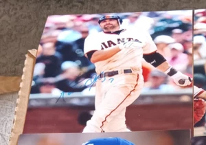 Mark DeRosa San Francisco Giants SIGNED 8X10 PHOTO COA AUTOGRAPHED BASEBALL MLB - Picture 1 of 1