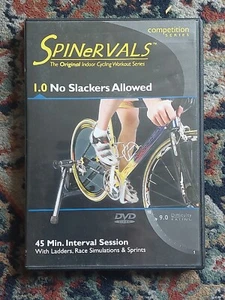 Spinervals Cycling Training DVD 1.0 No Slackers Allowed 45 Min Interval Session - Picture 1 of 3