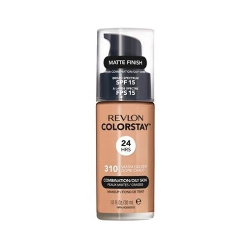 REVLON ColorStay Foundation WARM GOLDEN 310 Combination Oily Skin 30mL Pump - Image 1 of 1