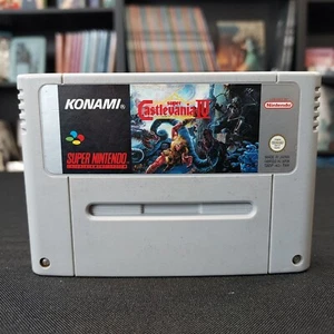 Super Castlevania IV Super Nintendo SNES Pal FAH Cartouche Seule - Picture 1 of 5
