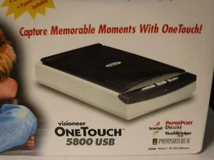 Visioneer One Touch 5800 USB Flatbed Scanner NEW never used - NO CD or software - Picture 1 of 5