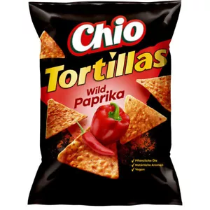 Chio Tortillas Wild Paprika 12x110g Bt. - Bild 1 von 3