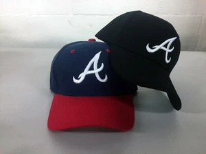 Atlanta Braves Gorra Sombrero Bordado ATL Ajustable Curvo Hombres - Imagen 1 de 10