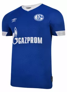 Maglia Ufficiale Umbro Uomo FC Schalke 04 Home 2018/19, Taglia: 3XL (petto: 48-50") - Foto 1 di 10