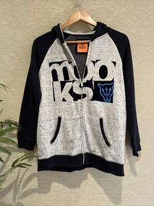 BOYS SIZE 16 MOOKS HOODIE JACKET, Navy NWOT - Picture 1 of 6