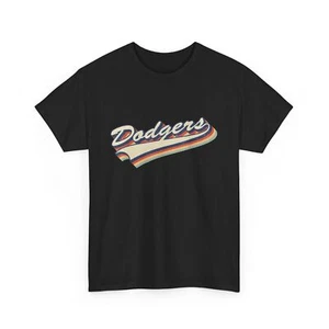 Vintage Dodgers Name Retro Style 70s 80s 90s Gift Men Women T-Shirt - Picture 1 of 14