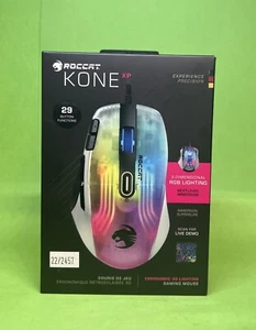 Roccat Kone XP 3D Lighting 15 Button White Gaming Mouse - Picture 1 of 6