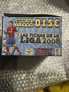 MUNDICROMO the chips the league 2007/2008 YOUNG PRICE - new BOX 50 Packs - Messi