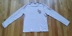 ACNE STUDIOS leichtes LANGARM T-Shirt SHIRT GRÖSSE Medium Schildkröte Grafik - Bild 1 von 8
