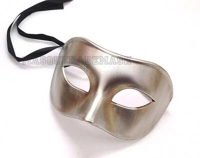 Mens Masquerade Ball eye Mask for Buresque Dance Prom Wedding Birthday Party  - Image 1 of 2