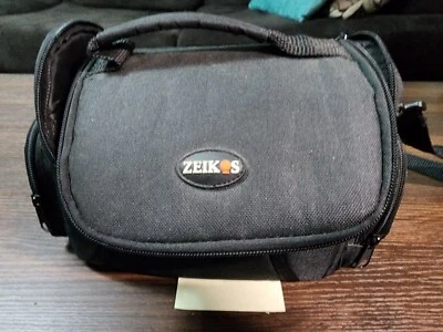Bolsa para cámara ZEIKOS, bolsa para gadgets de fotografía, estuche de transporte negro Foto 1 de 4