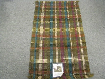 Capel  Salem Plaid 24" x 45" No.750 Mahoghany - Image 1 of 2