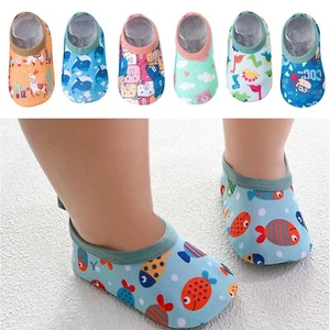 Kinder Baby Jungen Mädchen Cartoon Schwimmen Wasser Schuhe Barfuß Aqua Socken rutschfeste Schuhe - Bild 1 von 41