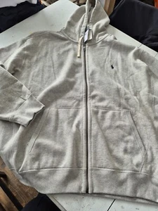 NWT - POLO RALPH LAUREN Men’s Hoodie Gray Sweatshirt - 3XB - Picture 1 of 6