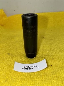 Snap On SIMFM9 3/8" Drive Deep 6-Point 9mm Impact Socket - Picture 1 of 7