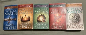 Game of Thrones von George R. R. Martin, Band 1-5, Taschenbuch, Englisch - Bild 1 von 1
