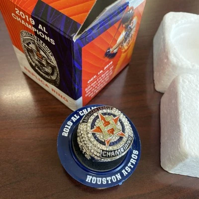 Houston Astros 2019 ALCS AL Champions Replica Ring SGA (brand new in box) - Image 1 of 4