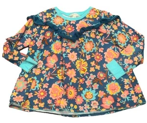 Matilda Jane Flower Forest Tunic Shirt Girls Wonderment Ruffled Top Size 8 - Picture 1 of 5