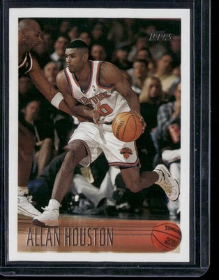 Allan Houston 1996-97 Topps #195 New York Knicks - Image 1 of 2