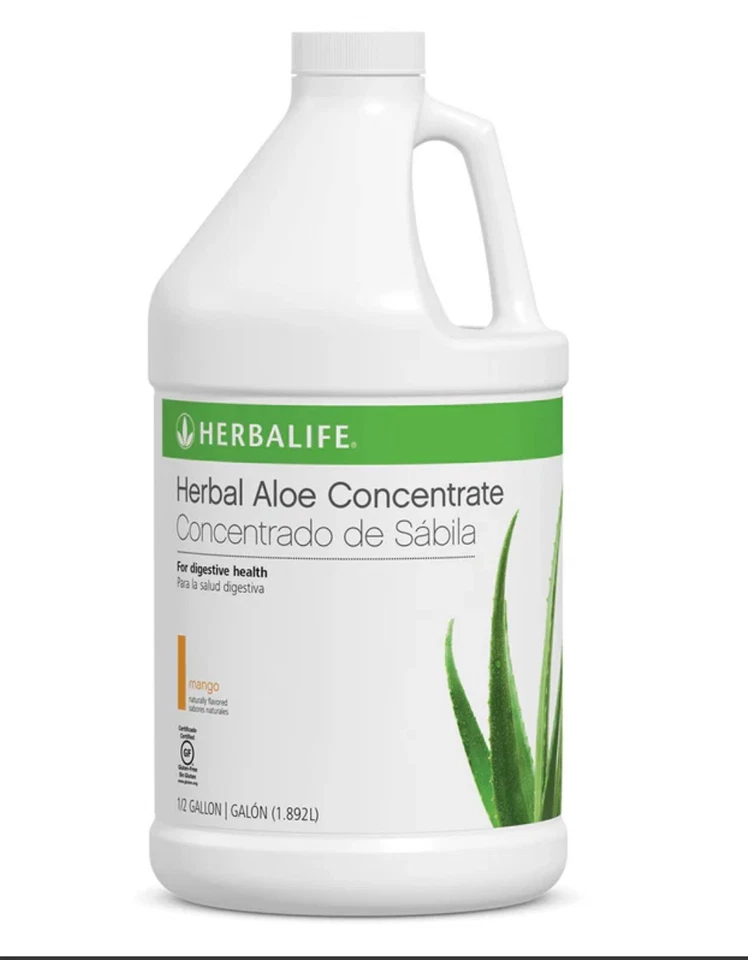 Concentrado de aloe herbal sabor mango 1/2 galón Foto 1 de 1