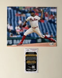 Ranger Suarez Philadelphia Phillies Autographed 8x10 Photo JSA COA￼ - Picture 1 of 1