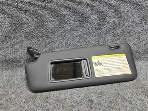 2008-2016 AUDI S5 4.2L V8 LEFT DRIVER SIDE SUNVISOR VISOR ANTHRACITE BLACK OEM - Picture 1 of 3