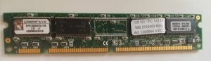 Kingston KVR. KVR133X64C3L/128 3.3V ASMM04C0416 PC133LP WB2050409 King - Bild 1 von 2