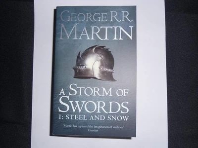 GEORGE R R MARTIN – A Storm of Swords: Steel and Snow, A Song of Ice & Fire #3/1 - Image 1 of 4