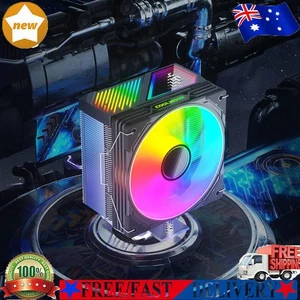 CPU Air Cooler CPU Cooler 6 Copper Heat Pipes ARGB PWM Cooling Fan 1800RPM Speed - Zdjęcie 1 z 18