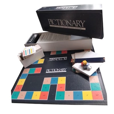 Pictionary The Game of Quick Draw 1985 Edition Vintage Board Game 🎲 - Image 1 of 2