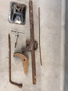 1965 1967 Ford Galaxie Fairlane Bumper Jack Mast Stand Marauder Spare Tire Hold - Picture 1 of 19